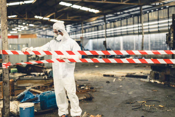 Professional Infectious Disease Decontamination technician working in Monroeville, OH